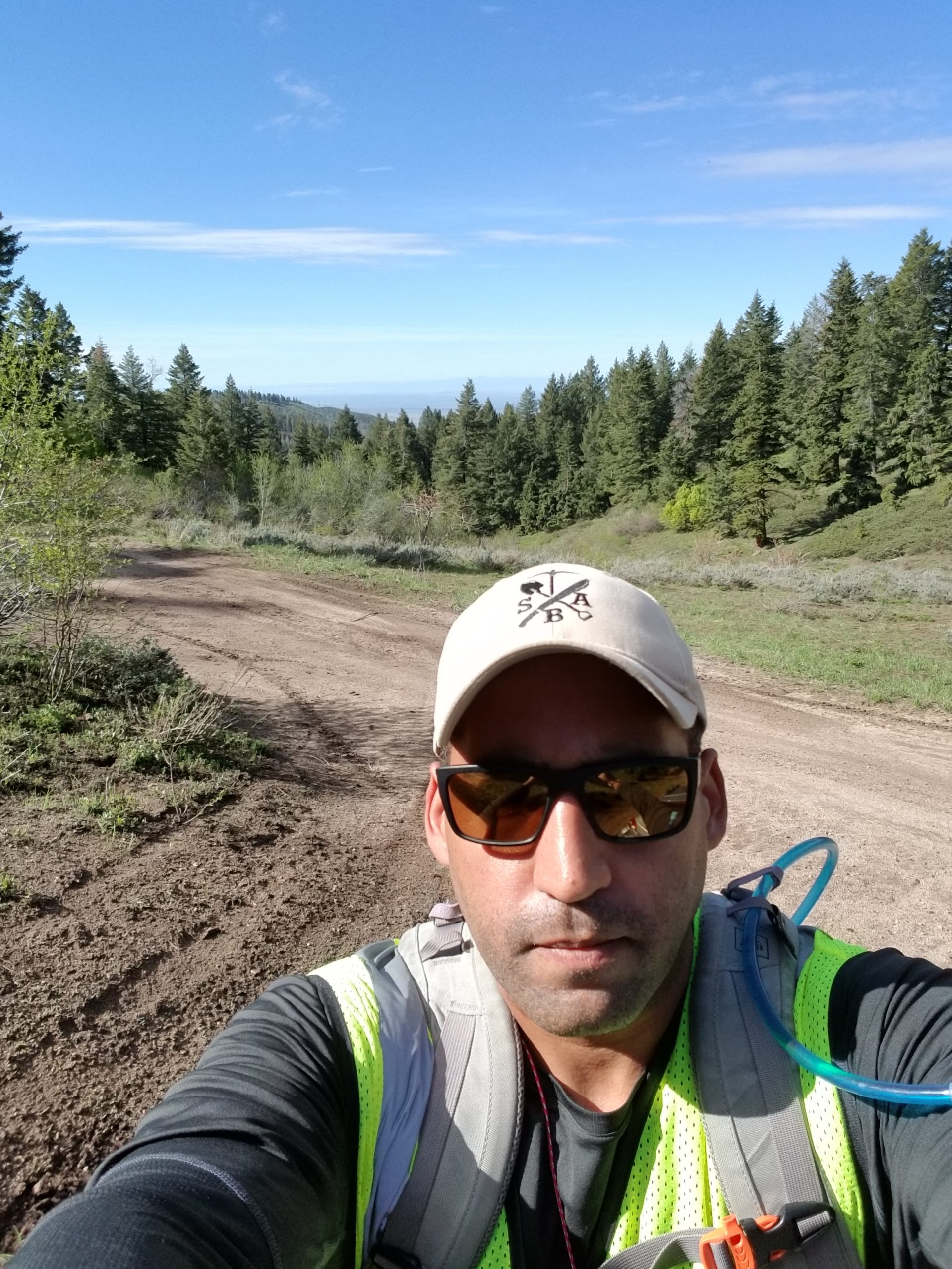 Bill at Pearl Royal Hendrickson Standoff Site, Idaho